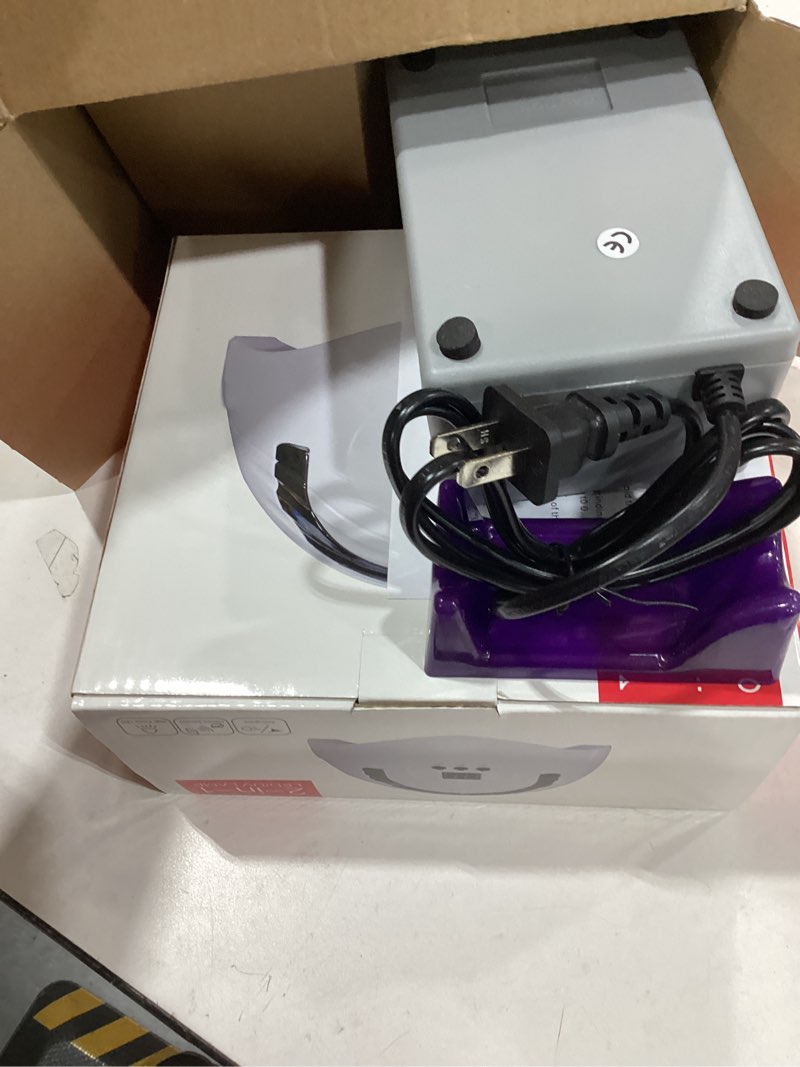 Condition photo showing Good Condition for gel nail kit with uv light and nail drill machine kit,5pcs top base coat led lamp nail art all seasons gel manicure kit
