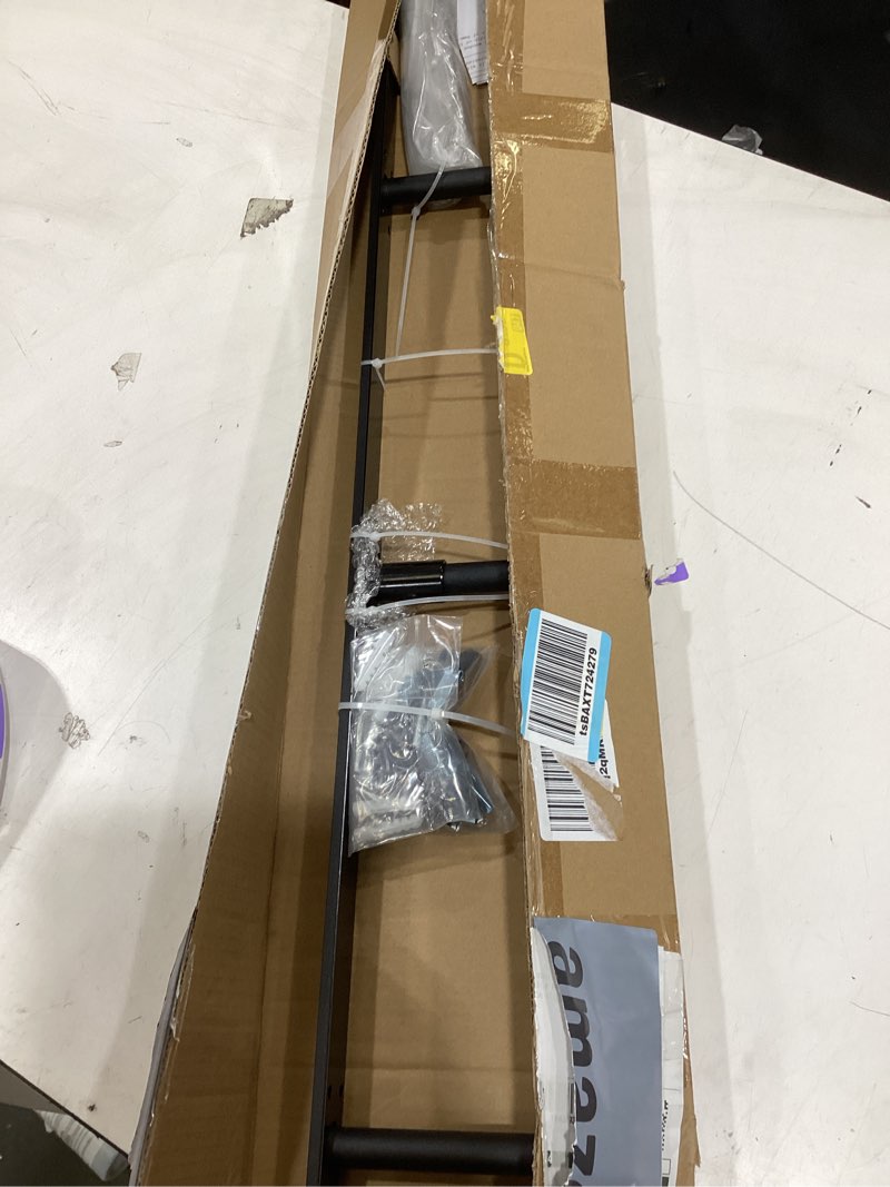 Condition photo showing Good Condition for floating shelf bracket, 46" heavy duty hidden shelf brackets hardware, solid steel support rods with tools, wall mounting invisible floating shelves bracket for kitchen, living room 46" x 1pcs