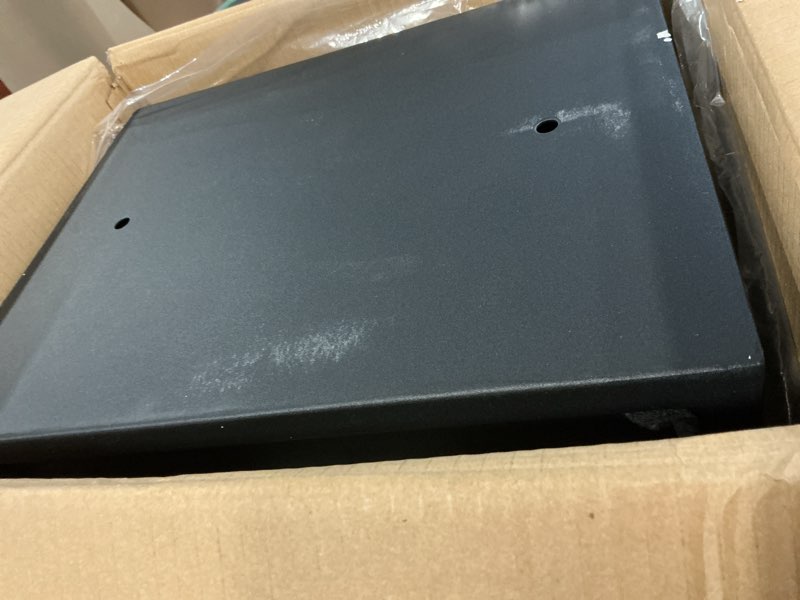 Condition photo showing Good Condition for 1.6 Cub Small Fireproof Safes for Home, Digital Security Home Safe Fireproof Waterproof with Programmable Keypad Keys and Alarm System, Anti-Theft Document Safe Box for Money Medicines Valuables 1.61Cub