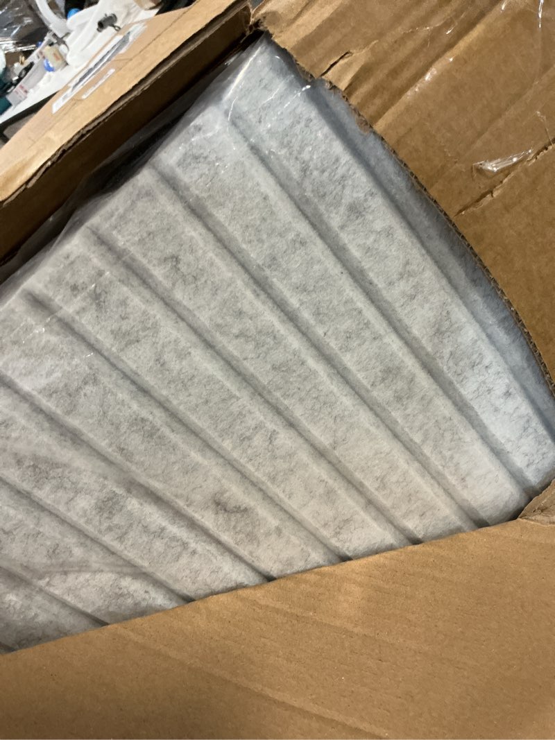 Condition photo showing Good Condition for 5 pack large acoustic panels, 48"x24"x0.4" sound proof foam panels for walls, sound dampening panels, sound proof panels for walls, soundproof wall panels for home studio&office decor.(white) 5 pack white