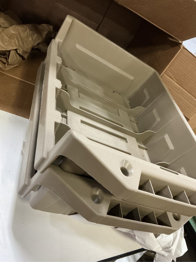 Condition photo showing As Is for MTM MAC30 Ammo Can Tray for Metal Cans (30 Cal.), USA Made, Dark Earth