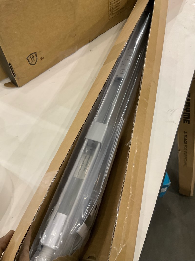 Condition photo showing New/Like New for LazBlinds Cordless Cellular Shades, No Tools No Drill Light Filtering Honeycomb Shades Pleated Blinds for Windows, 34'' W x 48'' H, Light Grey Light Filtering-light Grey 34'' W x 48'' H