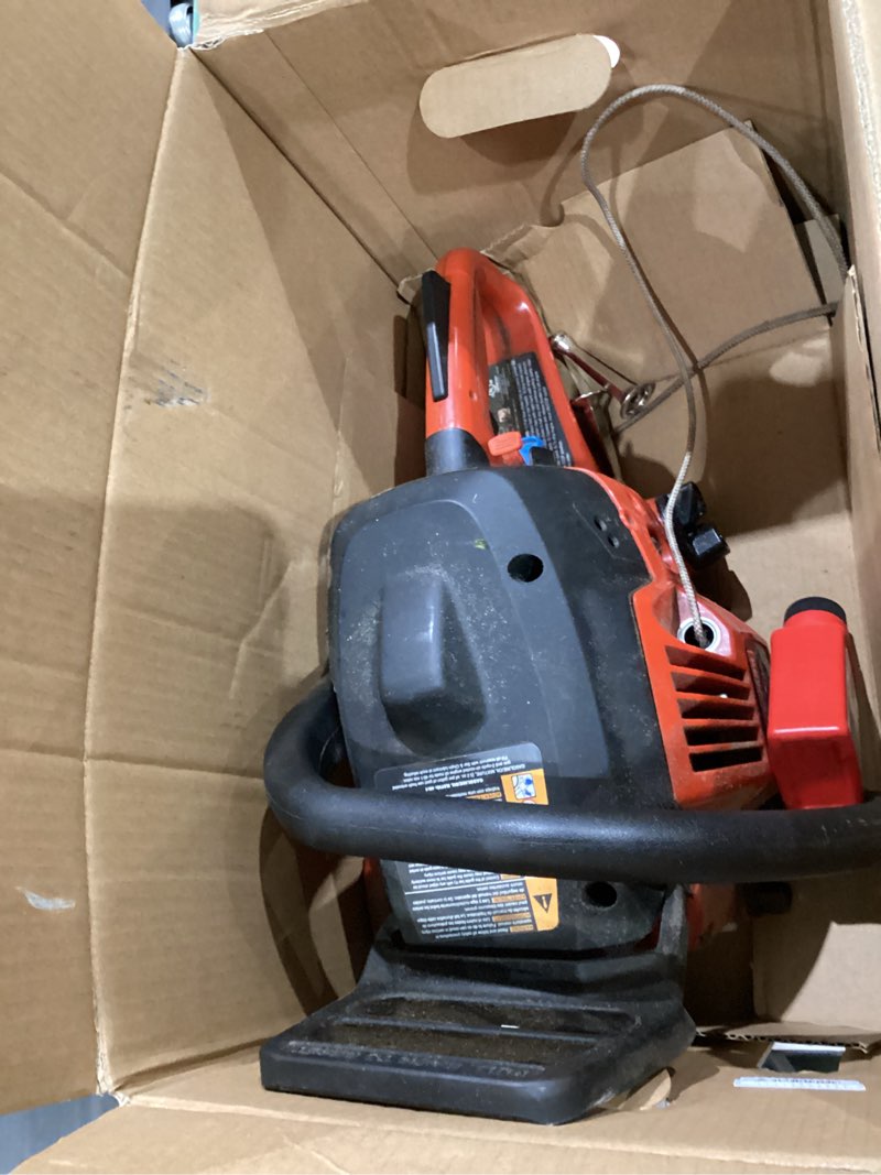 Condition photo showing As Is for craftsman s1800 42-cc 2-cycle 18-in gas chainsaw