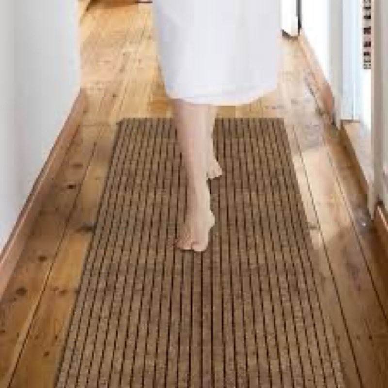 custom size backed non-slip area rugs runner, easy clean, waterproof runner rugs for hallway entrywa