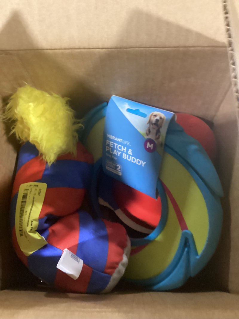 Condition photo showing Good Condition for miscellaneous dog toys