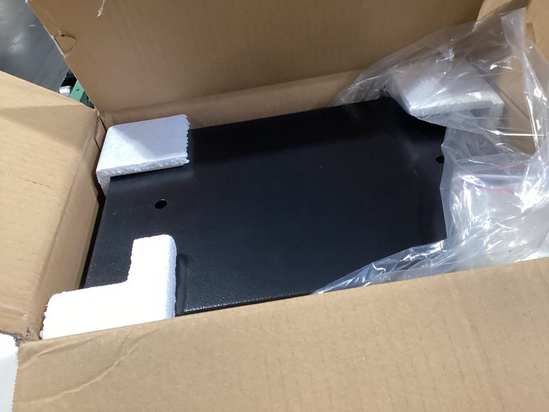 Condition photo showing Good Condition for 1.3 cubic feet fireproof safe box with key lock, hidden steel security box with removable shelf for cash, jewelry, passports and medications, personal safes for home/office, 9.84"d x 13.78"w x 9.84"h 1.2 cuft