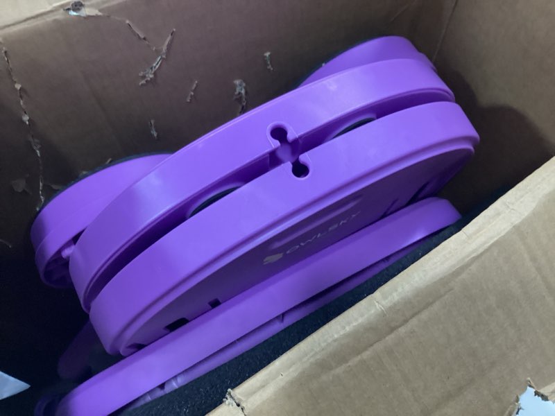 Condition photo showing As Is for Pilates Reformer Board – 5-in-1 Foldable Pilates Machine for Home Workout, Portable Fitness Board with Resistance Bands, Full Body Training for Women Purple