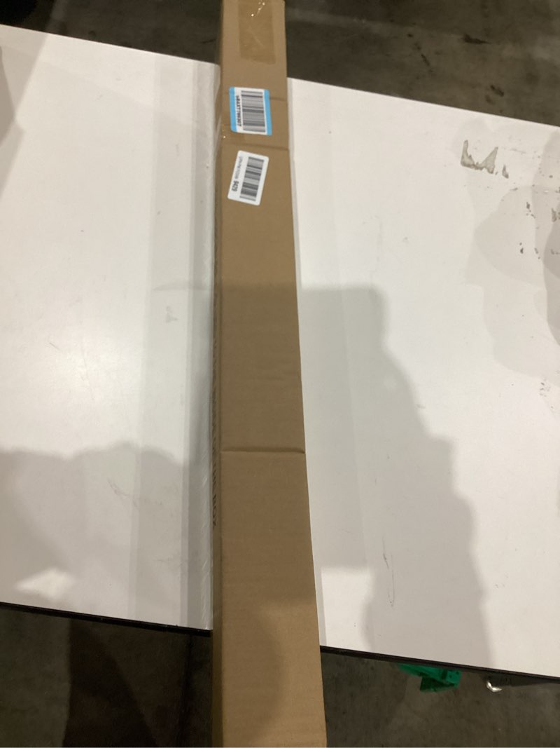 Condition photo showing New/Like New for Double Curtain Rods 36-72 Inches for Windows, 1 Inch Diameter Adjustable Heavy Duty Drapery Rod with Aluminum Alloy Brackets and Finials, Modern Stylish Dual Curtains Rod, Matte Black Matte Black 36"-72"