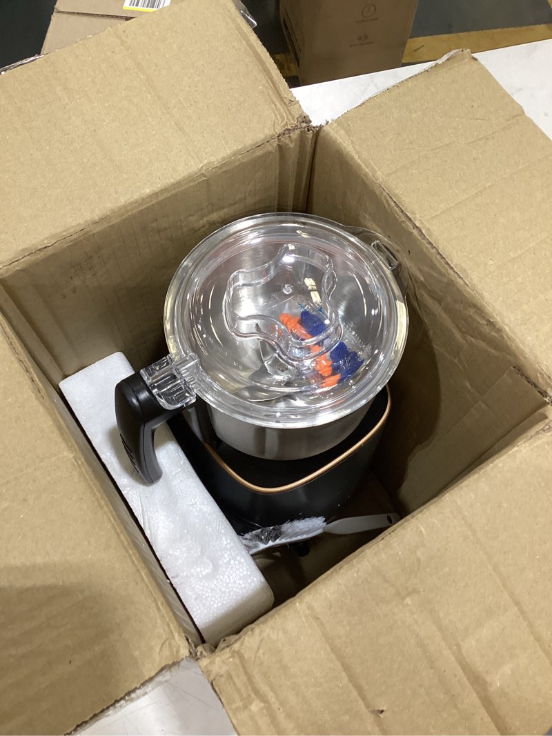 Condition photo showing Good Condition for 800g grain mill grinder powerful electric stainless steel spice herb grinder machine with detachable bowl for wheat, nuts, pepper and coffee beans