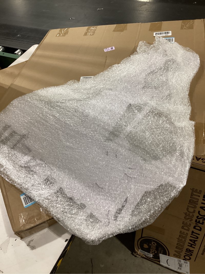 Condition photo showing Good Condition for 4 Pcs Outdoor Nativity Scene for Yard Weatherproof Nativity Sets Xmas Shepherd with Sheep Camel Ox for Christmas Family Lawns Outdoor Decor, Water Resistant PVC White