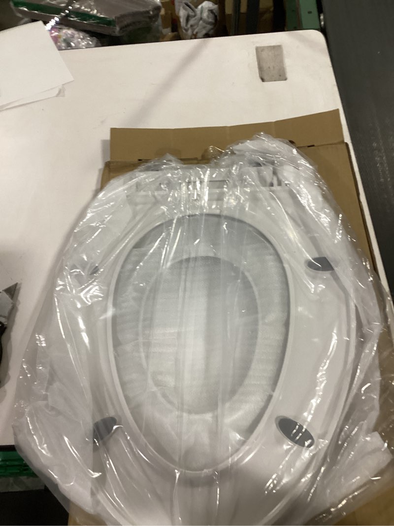 Condition photo showing Good Condition for 1M Family Toilet Seat, Patented Slow Close & Quick Releasing Technology, Anti-Wiggling, Easy to Install and Clean, Standard Elongated with Toddler Seat Built In (1 Piece) 1 Elongated with Toddler Seat Built In