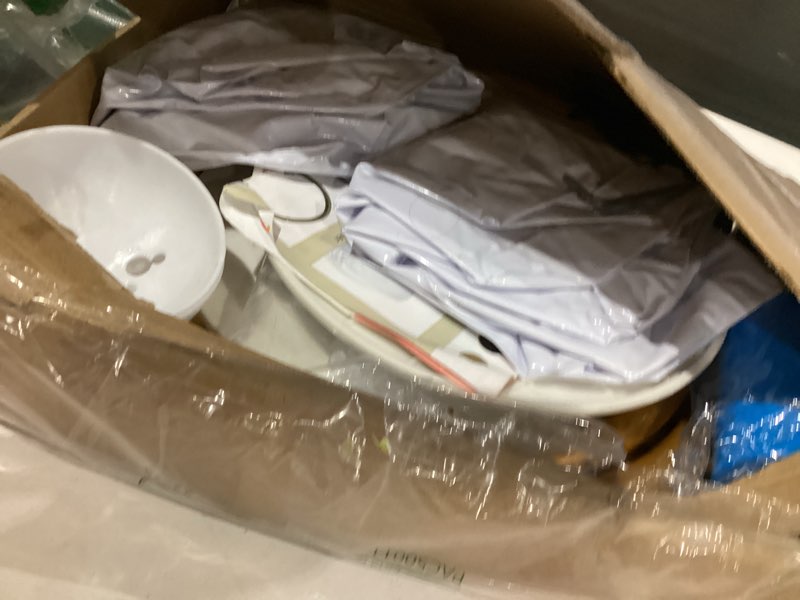 Condition photo showing As Is for Balloon Arch Stand Kit 8.3FT & 6.4FT - Free Bending Top Half Arch Stand with Heavy Base, Extra-Long Balloon Frame for Floor/Wall Decor, Birthday Wedding Party (Golden) (Golden)