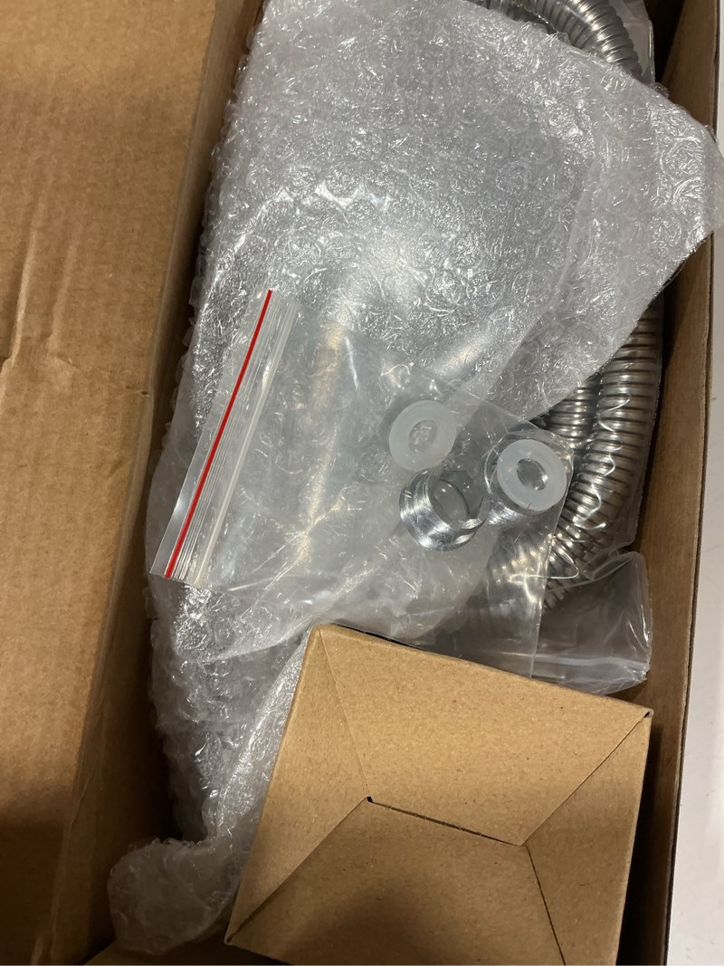 Condition photo showing New/Like New for shower head sink - faucet bathtub, hose sprayer attachment with 9 adapters, 79" hose for hair washing, pet dog rinse & baby bath, on/off extension for tub faucet, utility sink, laundryroom, garden