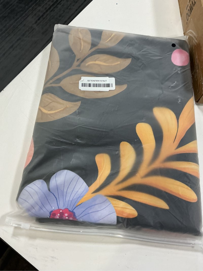 Condition photo showing New/Like New for Colorful Flowers Floral Curtain Boho Pile Flowers Halloween Spring Summer Decor Women Girls Wife Mom