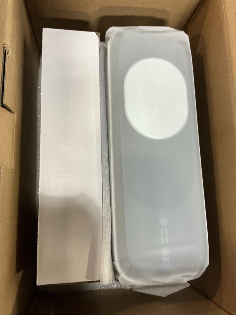 Condition photo showing New/Like New for 4k projector built-in google tv, 2500ansi/auto lens cap/ai voice control projector with wifi and bluetooth, smart movie projector with auto focus & keystone, mini proyector for apps/celling/outdoors black & gray