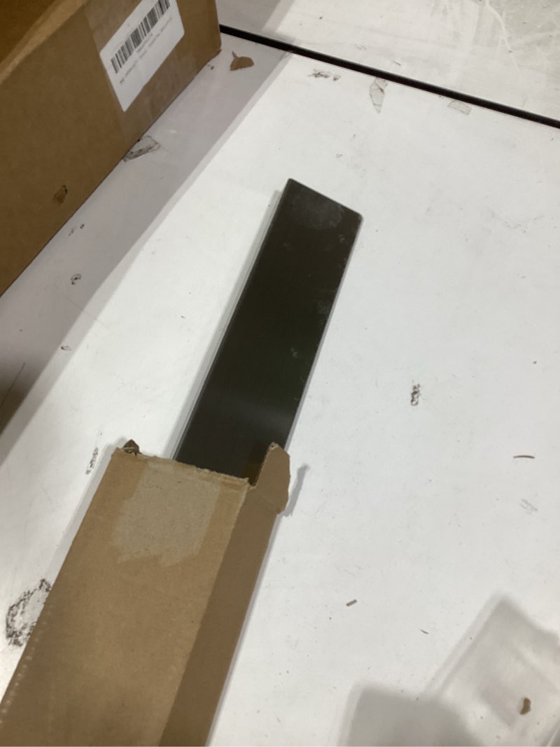 Condition photo showing As Is for 30" Slide-in Range Rear Filler Kit,Range Gap Filler, Stainless Steel Back Gap Cover for Stove, Stove Trim Kit Between Stove and Backsplash.