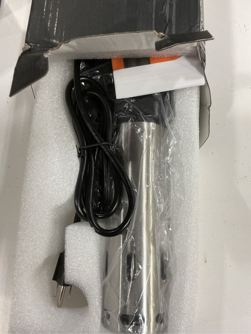 Condition photo showing Good Condition for 2.4g wifi sous vide cooker inkbird sous vide machine with app control, 1000 watts immersion circulator with app recipes timer alarm mobile notification, 3d water fast heating ultra-quiet