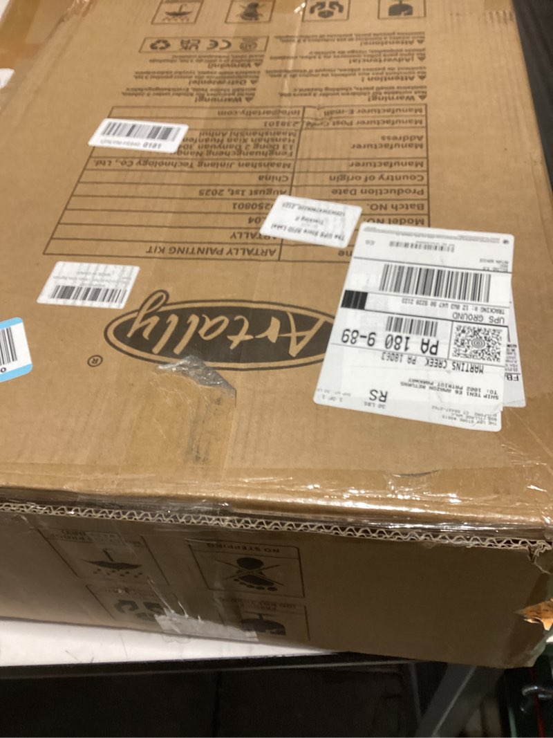 Condition photo showing Good Condition for 188Pcs All-in-One Art Painting Kit with French Easel, 96 Acrylic, Watercolor & Oil Paint Set, Complete Art Supplies Painting Set for Adults, Artists, Beginners