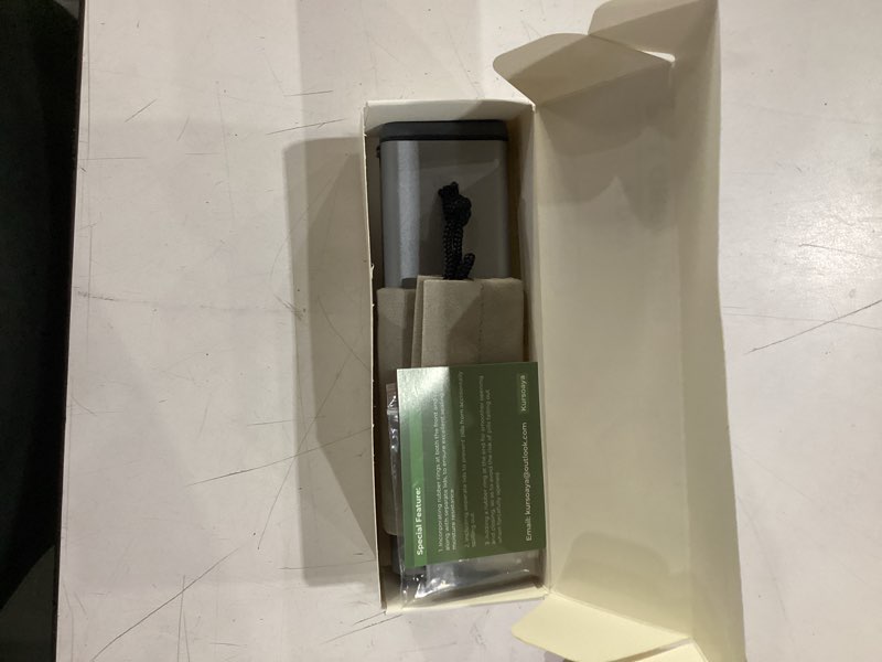 Condition photo showing Good Condition for 7 day weekly metal pill organizer travel, kursoaya premium aluminum daily pill box, cute portable pill case, large capacity pill holder for supplements, pills, vitamins, medicine (steel grey)