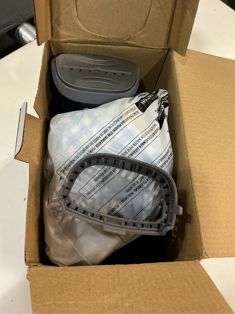 Condition photo showing Good Condition for Powerful Handheld Fabric Steamer - 1800W with Fast Ceramic Heat-Up Plate, 2-in-1 Ironing & Wrinkle Remover, Steam Nozzle, Lint Brush - Blue, for US 120V Only