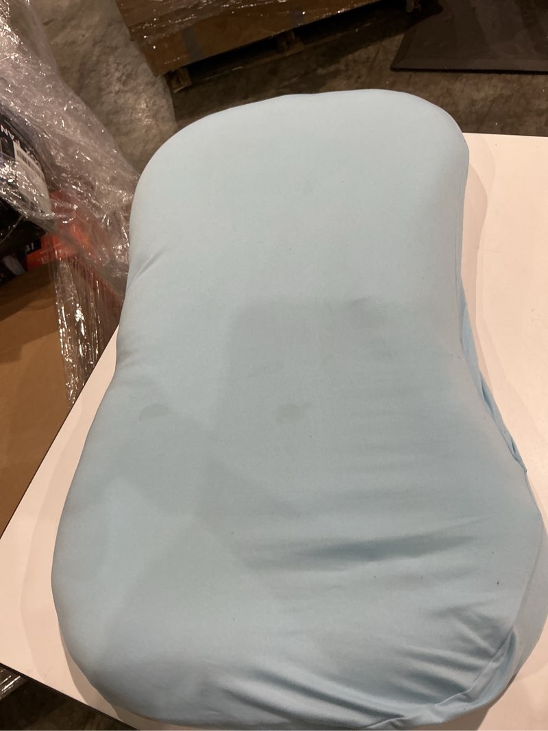 Condition photo showing As Is for little bo baby basf - cotton toddler pillow, memory foam core pillow, ventilated and height adjustable, 1 pack (silk, 1)
