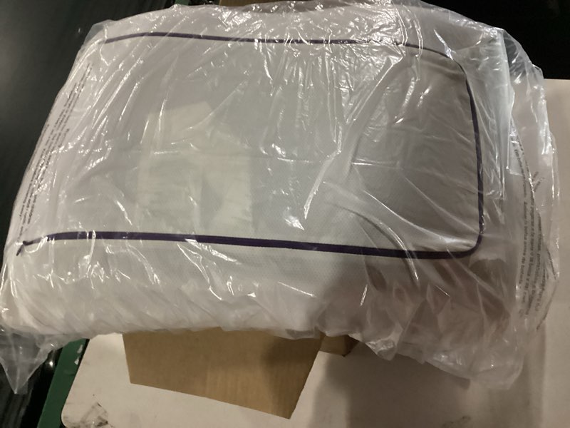 Condition photo showing Good Condition for BETU Cooling Pillow Queen Size, Shredded Memory Foam Cool Pillow for Hot Sleepers, Adjustable Firm Soft Support Bed Pillows Perfect for Back Neck Pain and Side Sleeping with Pillow Case Cover, Purple Queen (1 Count) Purple