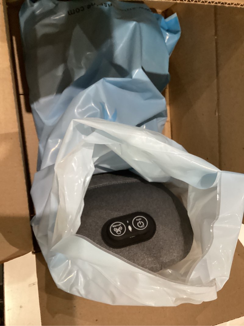Condition photo showing As Is for smoothspine triple fusion back massager - the official smooth spine massager with heat - design to support lower back comfort, relaxation device for home use (triple fusion back massager)