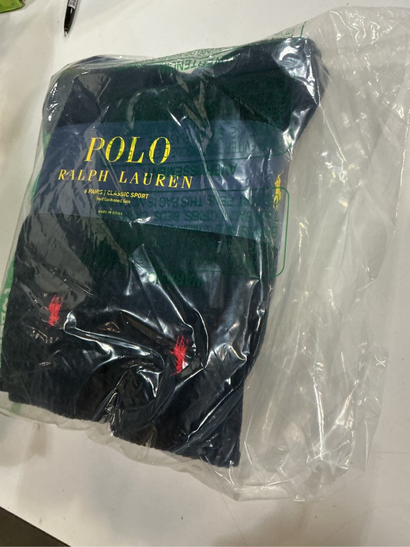 Condition photo showing New/Like New for POLO RALPH LAUREN mens Modern One Size Navy