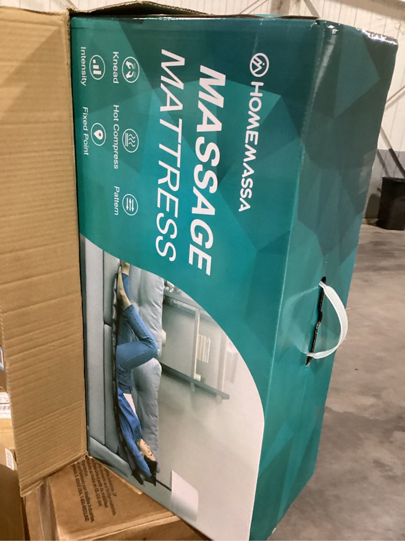 Condition photo showing Good Condition for Full Body Massage Mat with Heat, Detachable Massager Pad Deep Tissue Pain Relief,10 Vibrating Motors and 9 Speed Settings for Relaxation at Home or Office Standard