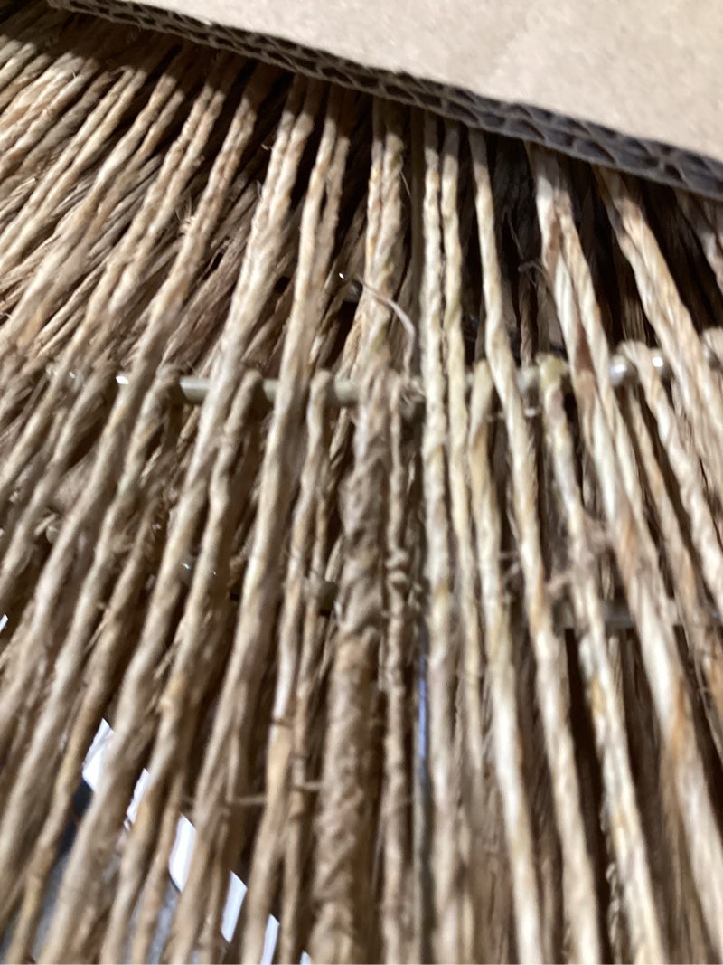Condition photo showing Good Condition for chi an home wicker 23 inch jute wall decor baskets, set of 6 extra large woven jute wall plates, 23",21",15",13",12,10", decorative baskets for wall arts, wall hanging for bedroom, living room, office set of 6 - extra large