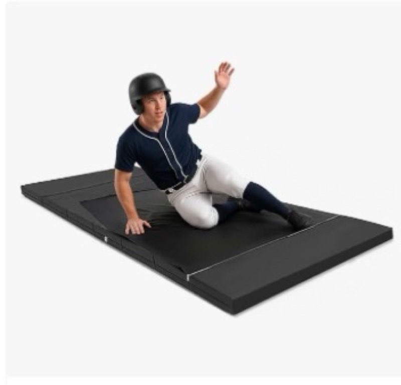 baseball sliding mat trainer 10 x 3.6 ft slide mat for baseball and softball 1.7 inch thick foam wat