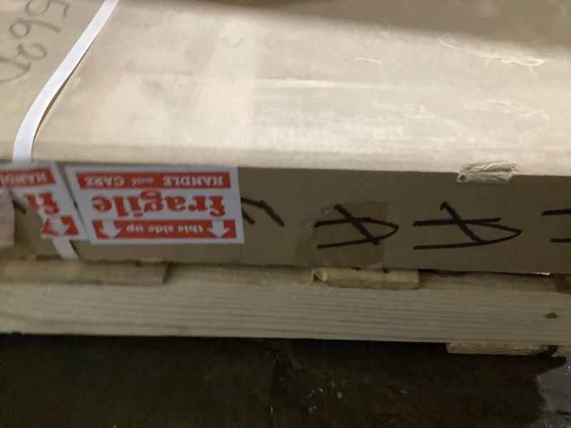 Condition photo showing Good Condition for Amazonia Bahamas 9 Piece Rectangular Patio Dining Set | Eucalyptus Wood | Ideal for Outdoors and Ind