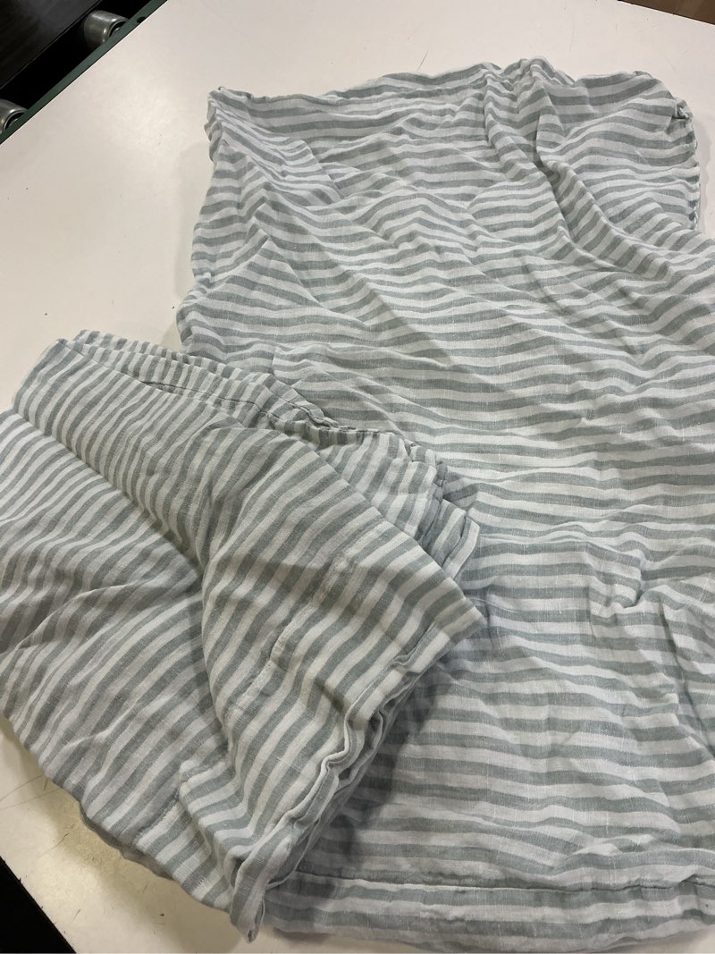 Condition photo showing Good Condition for european linen sham set, 20”x26”.