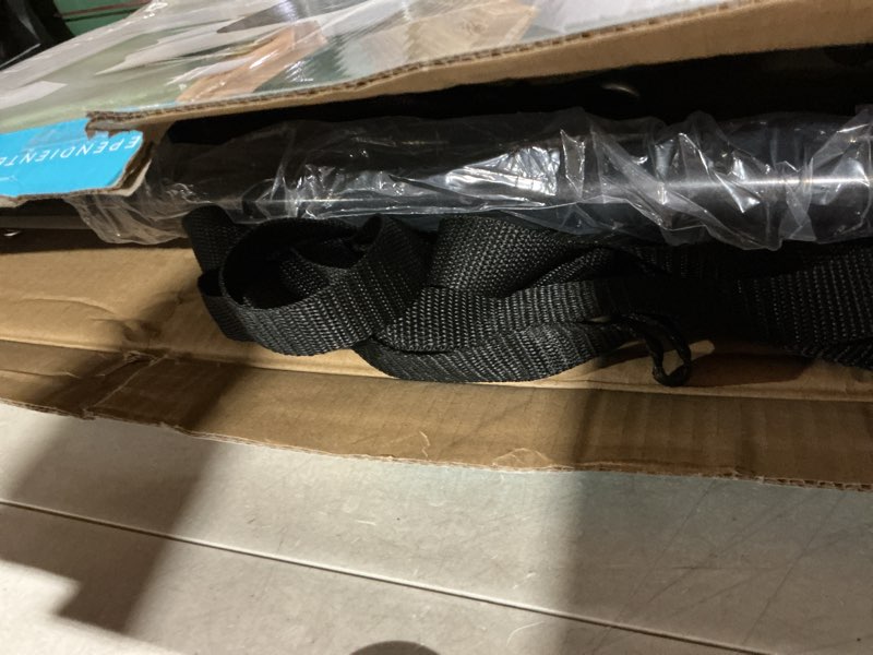 Condition photo showing As Is for Stander EZ Adjust Bed Rail, Adjustable Senior Bedrail and Safety Assist Railing for Elderly Adults with Organizer Pouch, ASTM Safety Approved Guard-Rail, Black