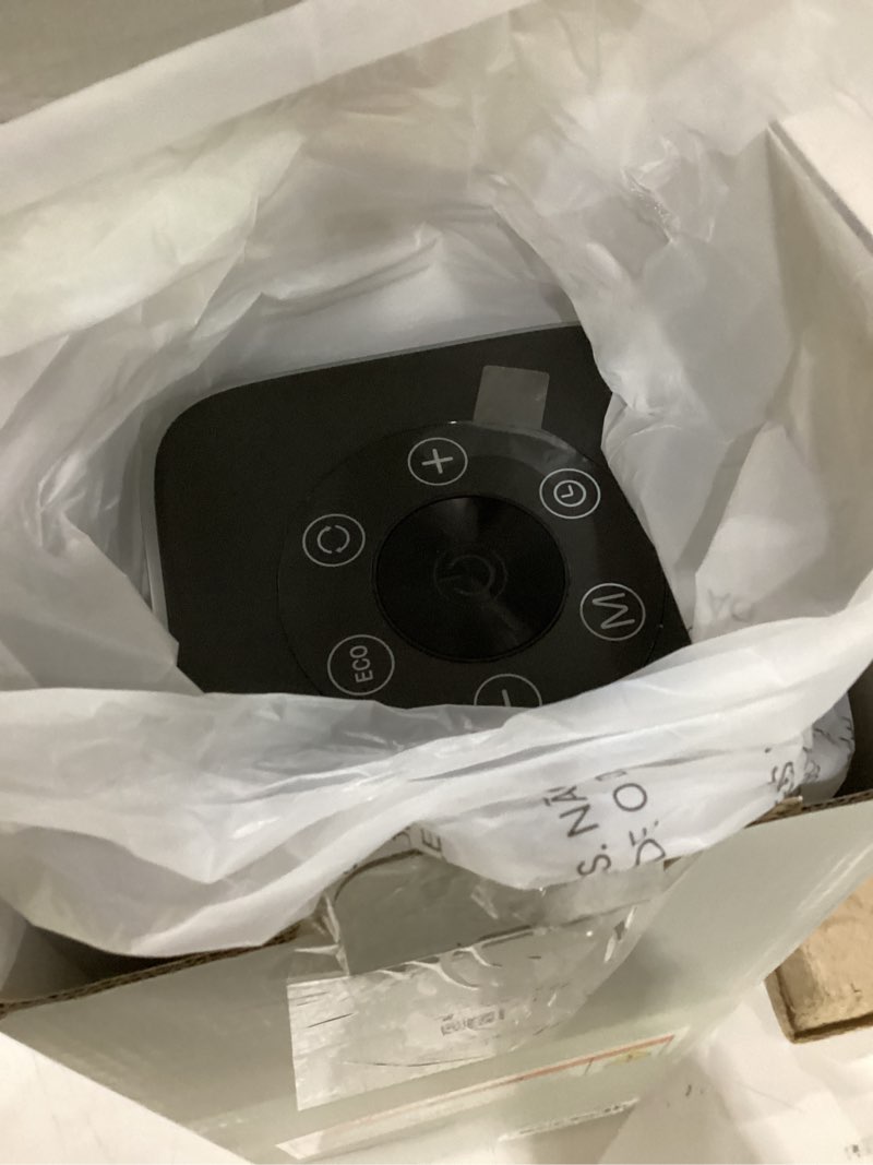 Condition photo showing Good Condition for Gaiatop Space Heaters for Indoor Use, Portable Electric Heater with Thermostat, 1500W PTC Ceramic Room Heater with Remote, 5 Modes, 60° Oscillating, 12H Timer Fast Heating Bedroom Office Bathroom Home Silver