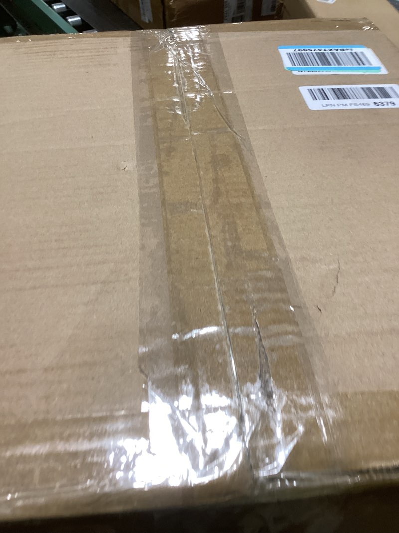 Condition photo showing New/Like New for 10 in 1 Record Player with External Speakers, 3 SpeedTurntable with AM/FM Radio, CD & Cassette Player, Bluetooth, USB/SD Playback, Remote Control, Black T408-Black