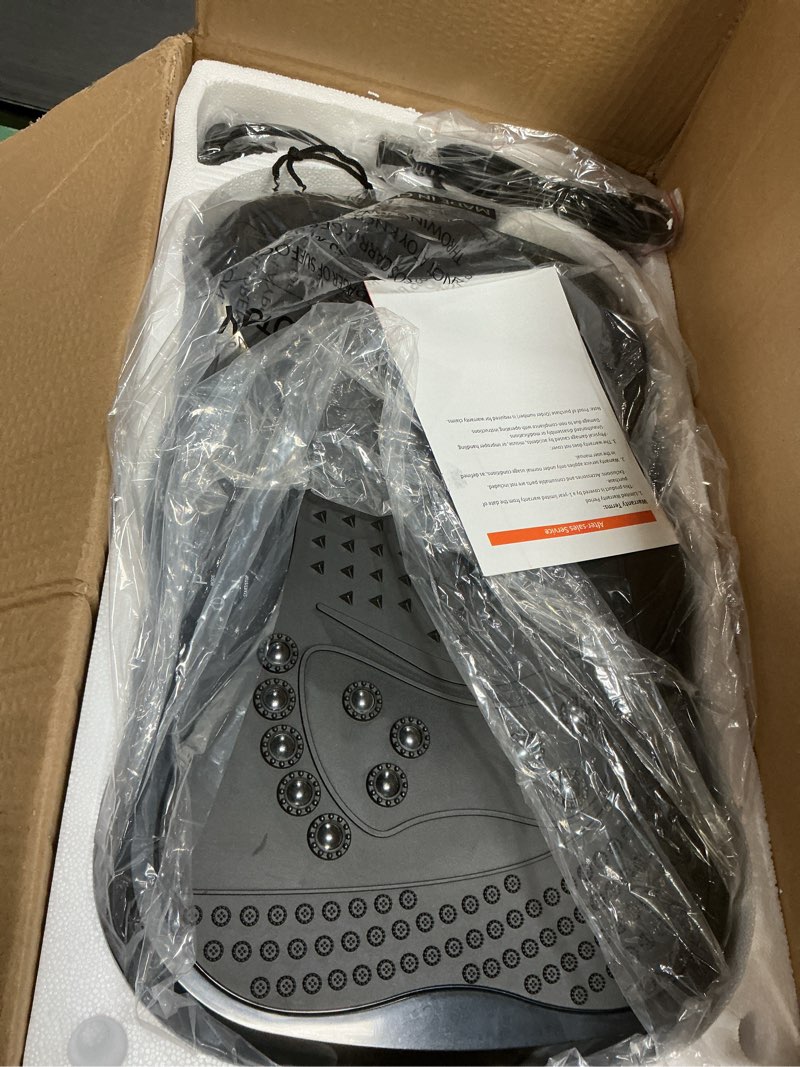 Condition photo showing Good Condition for Vibration Plate Exercise Machine, 130 Levels Full Body Workout Vibrating Plate for Lymphatic Drainage Weight Loss, 450 Lbs Capacity Shake Fitness Platform with Resistance Bands Bluetooth for Women Men