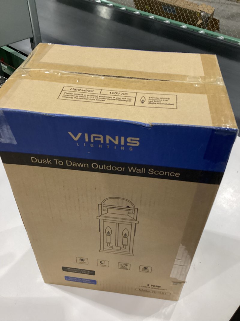 dawn to dusk outdoor wall sconce