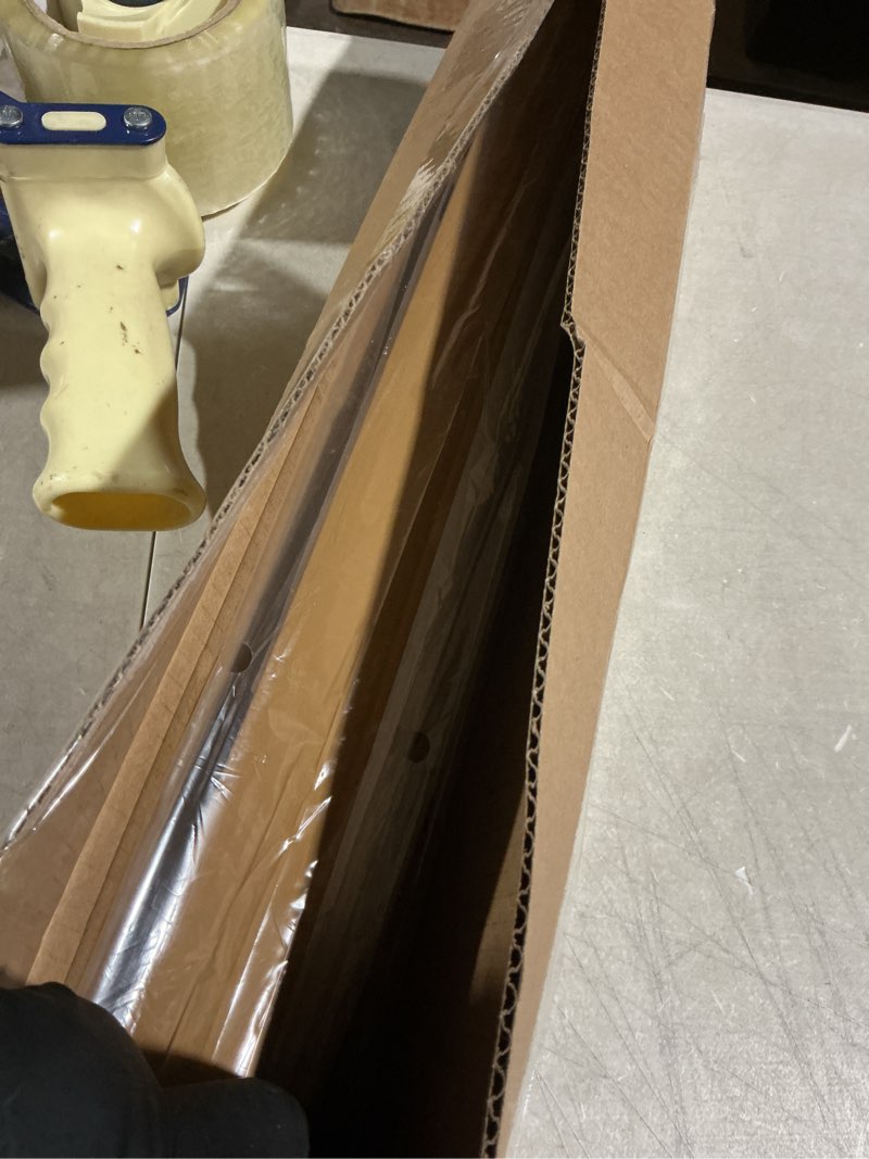 Condition photo showing Good Condition for LazBlinds Cordless Cellular Shades, No Tools No Drill Blackout Honeycomb Shades Pleated Blinds for Windows, 26 1/2" W x 64" H, Yellowish-Brown Blackout-yellowish-brown 26 1/2'' W x 64'' H