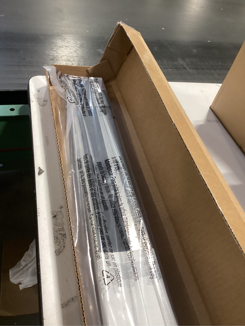 Condition photo showing Good Condition for LazBlinds Cordless Cellular Shades, No Tools No Drill Blackout Honeycomb Shades Pleated Blinds for Windows, 27'' W x 48'' H, Midnight Black Blackout-midnight Black 27'' W x 48'' H