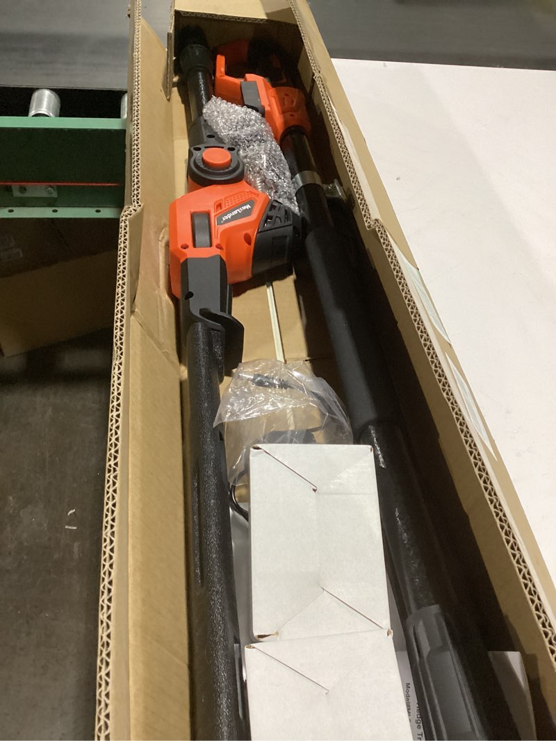 Condition photo showing Good Condition for MAXLANDER Hedge Trimmer 18-Inch Cordless Pole Hedge Trimmer, 16-Feet Max Reach Hedge Trimmer with Extension Pole, Multi-Angle Adjustable, 2 x 2.0Ah Battery and Charger Included 18 Inch Pole Hedge Trimmer