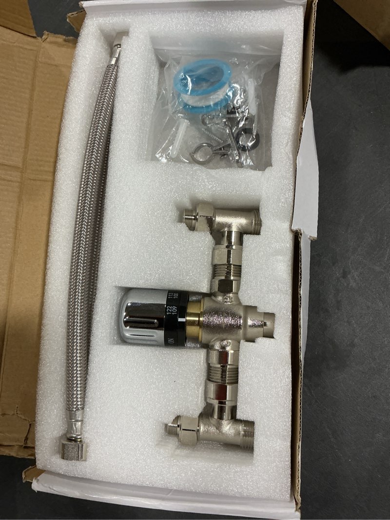 Condition photo showing Good Condition for WASSERMANN Adjustable Temperature Sensor Valve Kit for Instant Hot Water Recirculating System?304 Stainless Steel Bypass Sensor Valve Replacement for the Plastic Sensor Valve