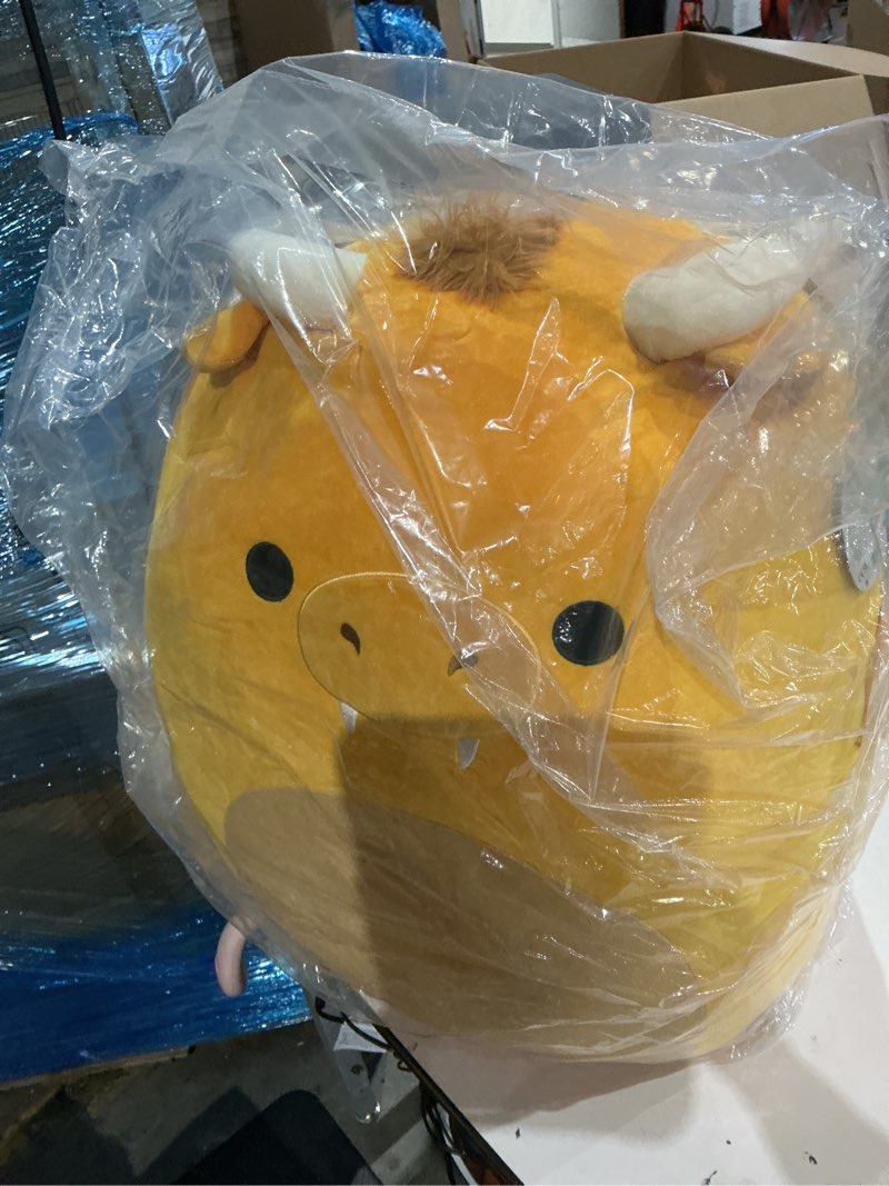 Condition photo showing Good Condition for squishmallows original 24in mister the gold dragon – official jazwares plush (jumbo)