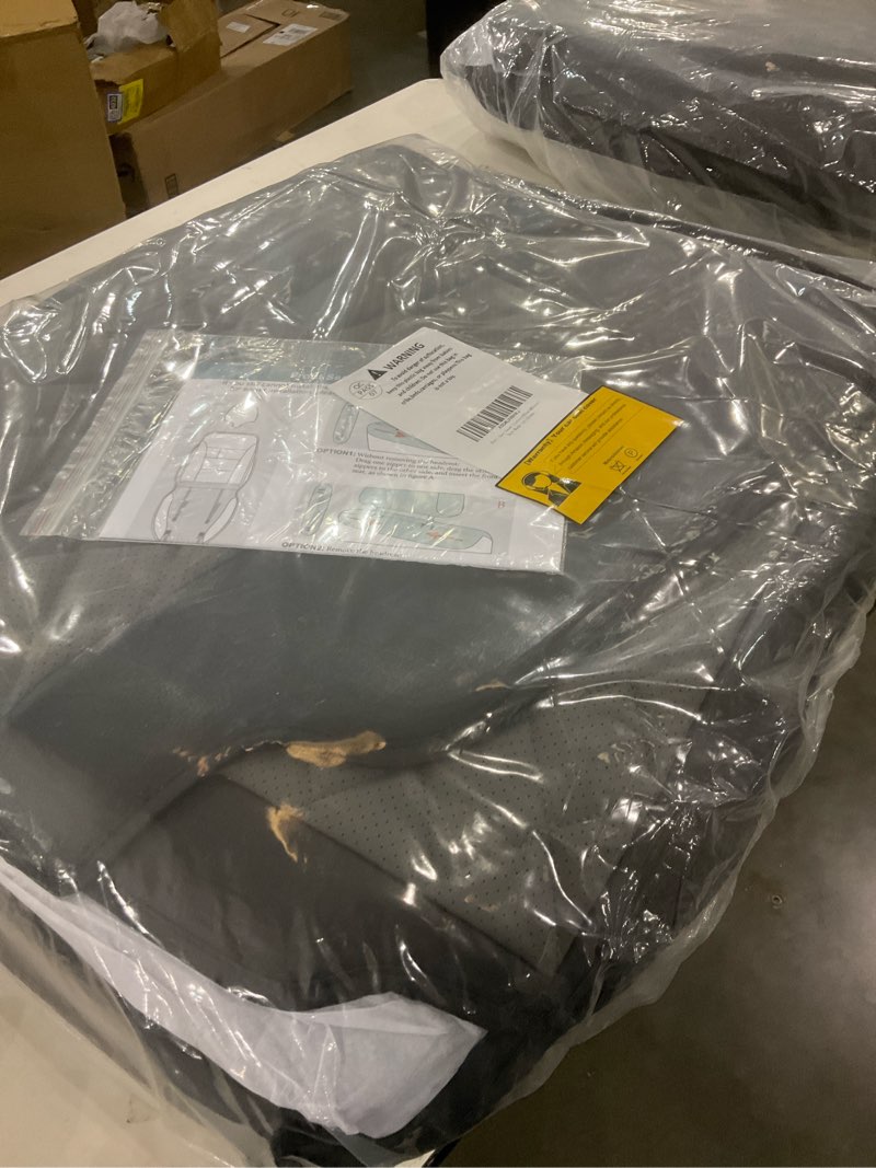 Condition photo showing New/Like New for AOMSAZTO Front Seat Covers Custom Fit for Chevy Chevrolet Silverado GMC Sierra 2007-2025 2026 1500/2500/3500HD Trail Boss Z71 Crew Double Extended Cab Seat Covers Leather Waterproof (2 PCS, Redline) 008# Redline 2PCS Front (2007-2026)