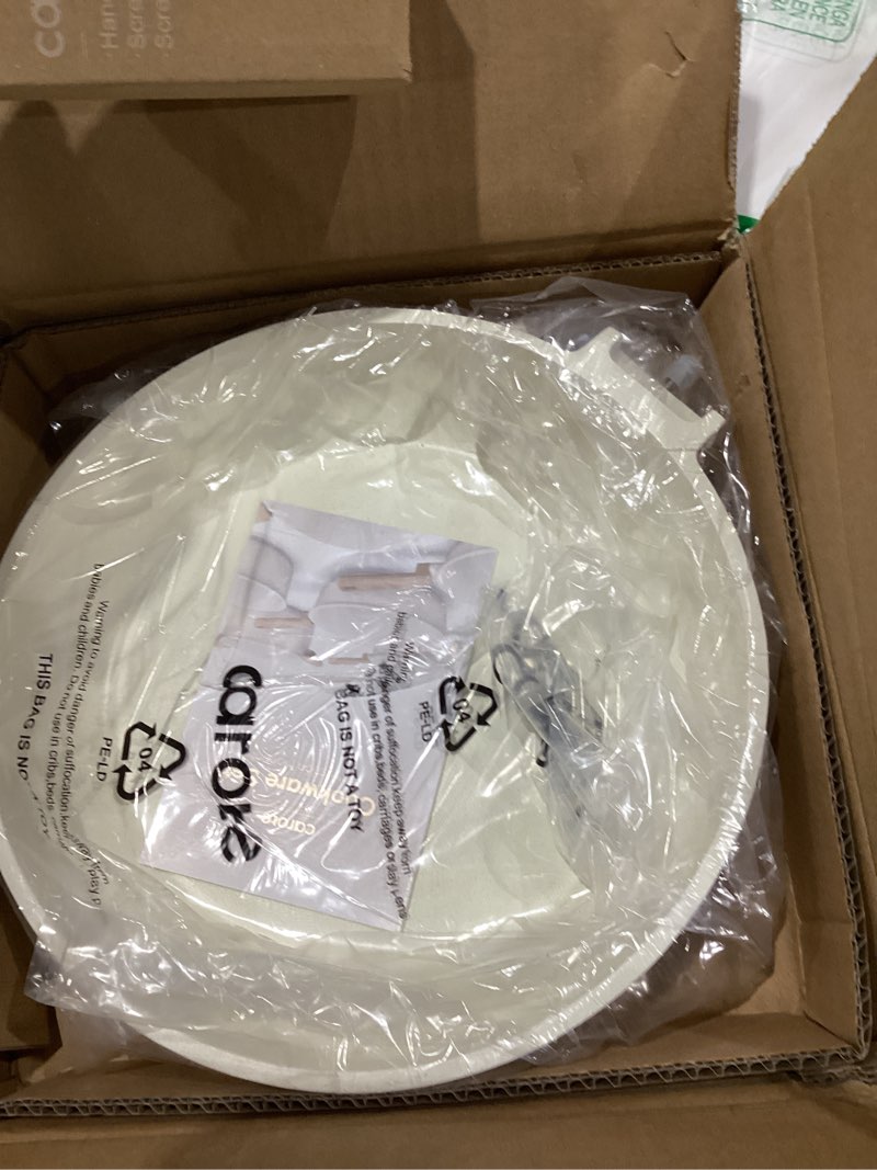 Condition photo showing New/Like New for carote non stick frying pan skillet, omelet pan, healthy non toxic granite chef pan, induction compatible egg frying pan with heat-resistant handle, pfoa-free,cream white, 10" cream white 10"