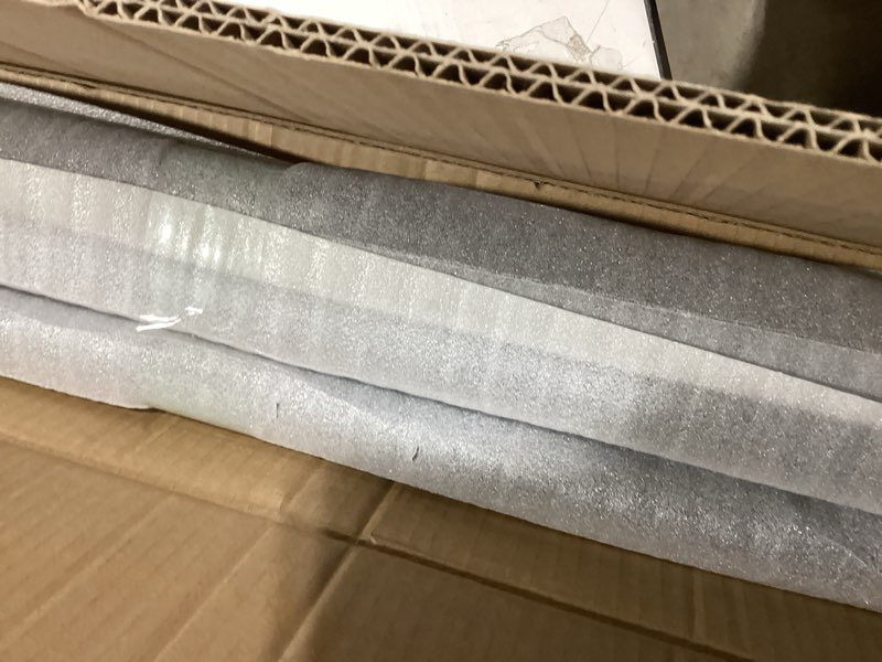 Condition photo showing New/Like New for 9ft industrial stair railing wall mount staircase handrail ?1.3" pipe hand rail for steps grab bar foot rail vintage pipe railing black deck handrail for outdoor indoor stairs porch