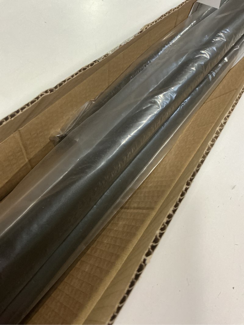 Condition photo showing Good Condition for Oxdigi Tension Shower Doorway Curtain Rod/Adjustable 141.7-161.4 inches No Drilling Window Curtain Rod for Bethroom, Indoor Decor/Matt Black 141.7" - 161.4" Black