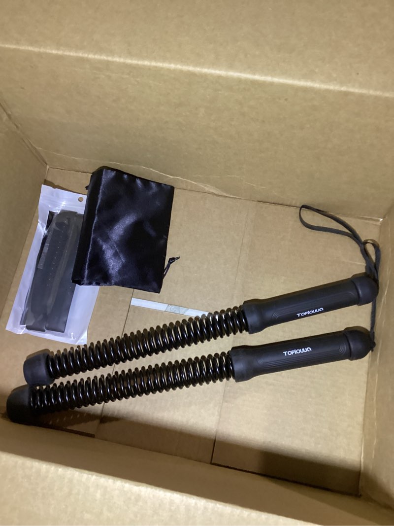 Condition photo showing Good Condition for Ropeless Battle Rope - HIIT Weight Training, Multi-functional Home and Travel Exercise Equipment, Unisex Exercise Training Battle Rope Fitness Equipment with Anti-slip Tape Gray