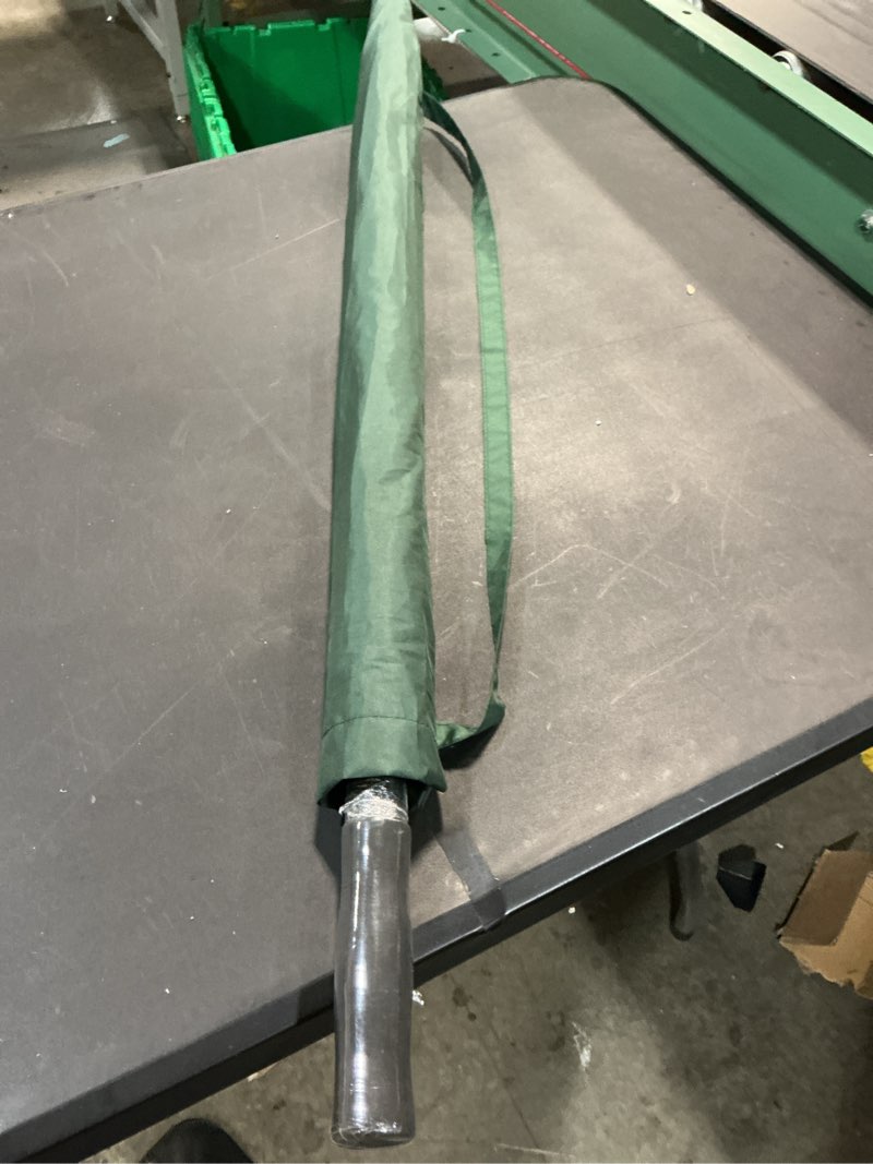 Condition photo showing New/Like New for zdssm golf umbrella 54-72 inch windproof waterproof double canopy auto open | oversize coverage, cart friendly, sports sidelines, commute, family rain, sun shade, outdoor events, men and women dark green 72 inch