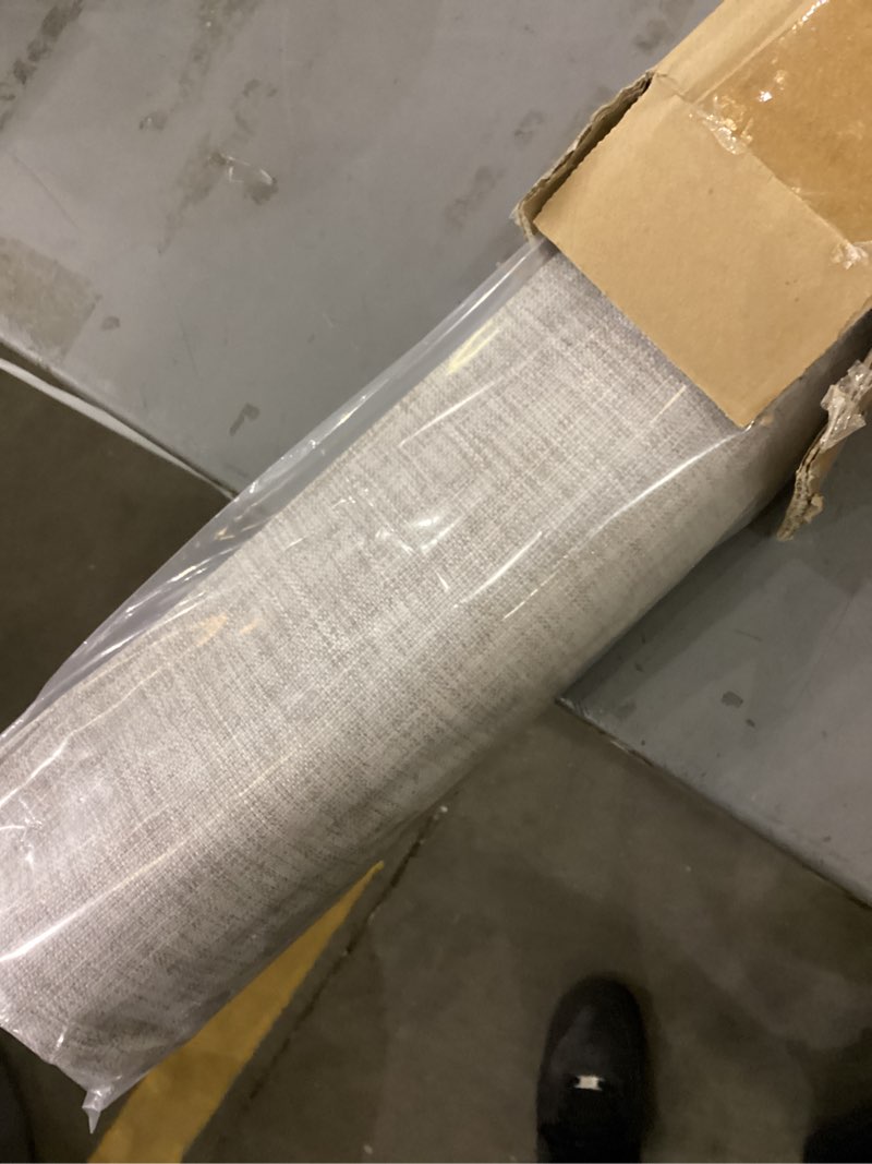Condition photo showing New/Like New for LazBlinds No Tools No Drill Cordless Roman Shades for Windows, Blackout Thermal Insulated UV Blocking Window Blinds, Room Darkening Fabric Blinds for Indoor Windows, 31'' W x 64'' H, Grey Blackout - Grey 31" W x 64" H